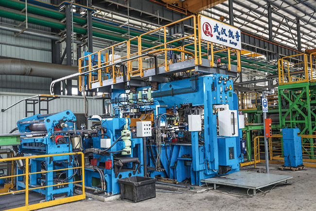 Cold-rolled steel coils production line